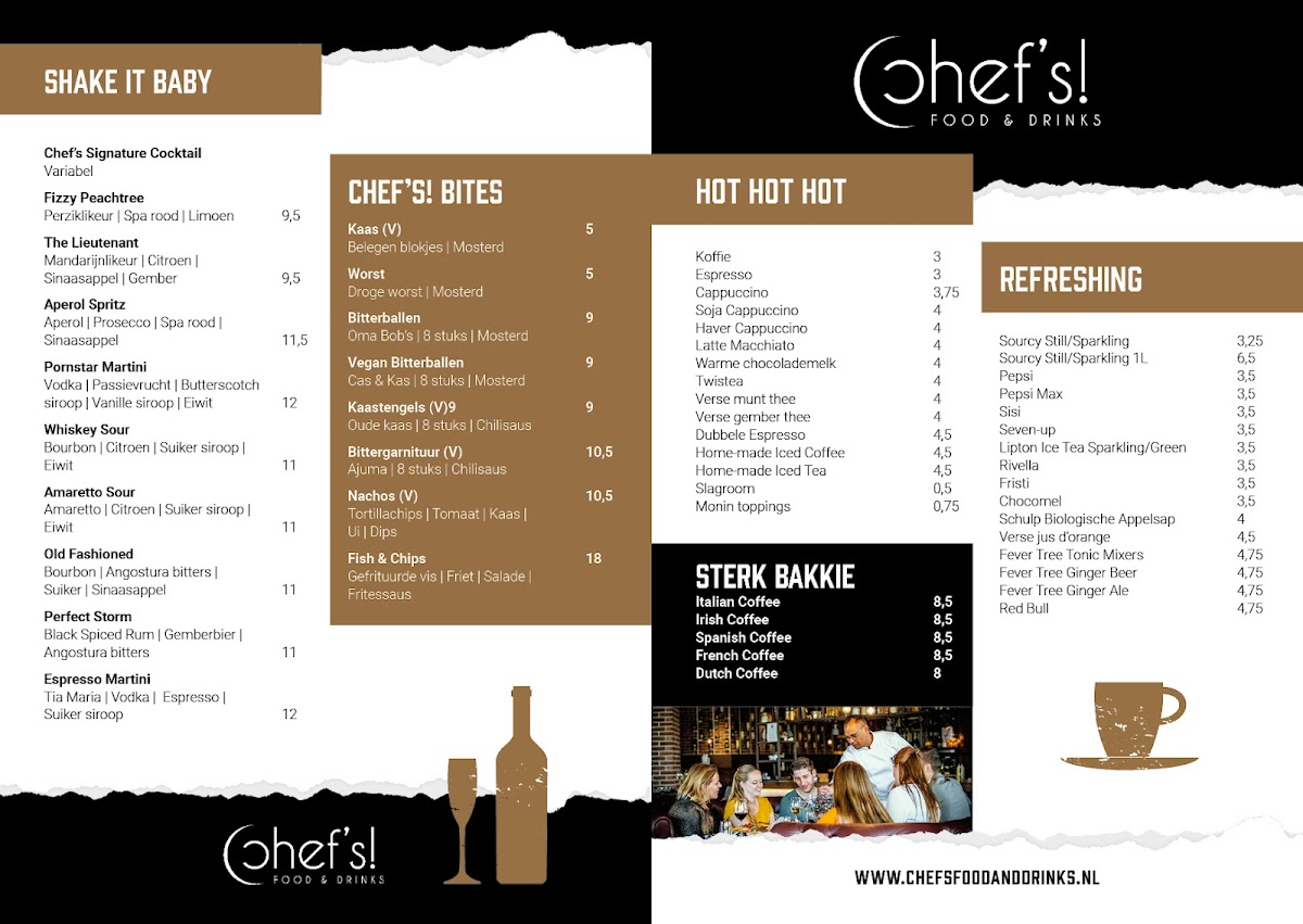 Menu Chef's! Food & Drinks Groningen-2