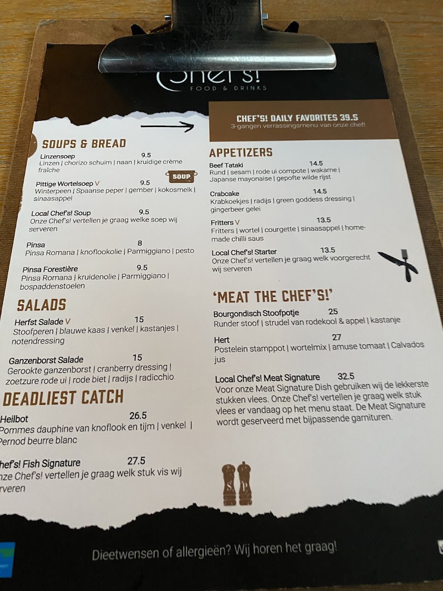 Menu Chef's! Food & Drinks Groningen-3